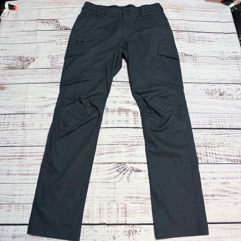 Under Armour Cargo Pants 32/34 Tactical Tactical black Ripstop Mens